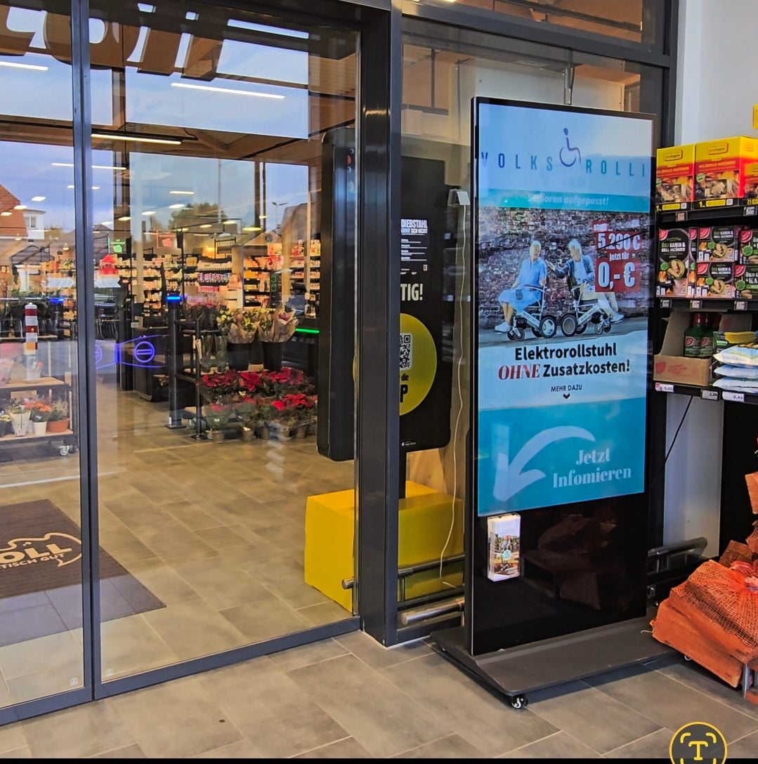 Digitaler Werbeplatz Edeka Stoll Nienhagen